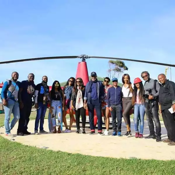 RMD, Seyi Shay, John Dumelo & Others Hang Out In South Africa (Photos)